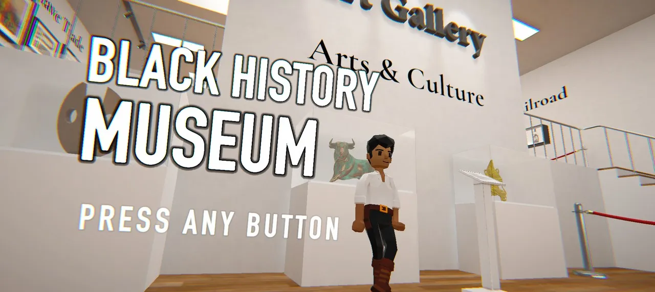 black history museum title screen